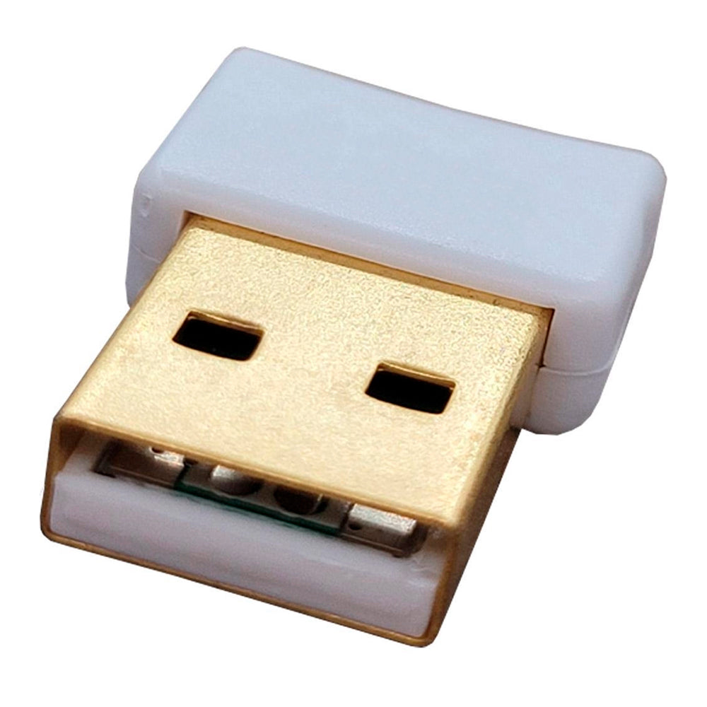 Mini Adaptador Bluetooth 5.0, Alcance Até 20 Metros, USB Dongle, Plug And Play, XK-08, Branco